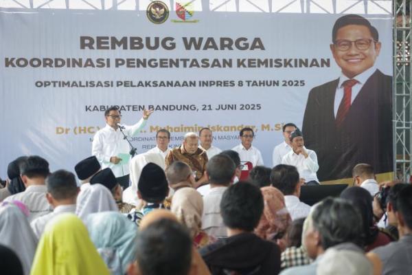 Menko PM Cak Imin Dorong Program Produktif untuk Pengentasan Kemiskinan