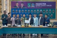 Fraksi PKB Terima 5 Rekomendasi BUMD dari HMI Jatim