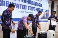 Dinas Perhubungan Tangerang Musnahkan 106 Arsip Inaktif