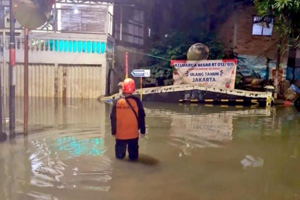 109 RT di Jakarta Dilaporkan Terendam Banjir