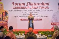 Perkuat Hubungan Antardaerah, Wagub NTB Hadir Dalam Forum Silaturahmi Gubernur Jawa Timur