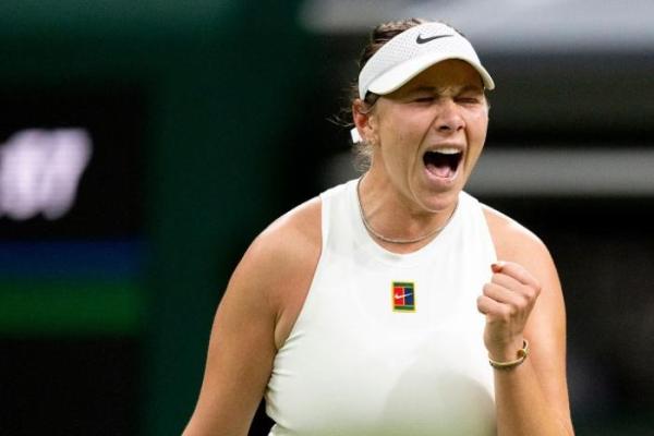 Tumbangkan Unggulan Pertama, Anisimova Melaju ke Final Wimbledon