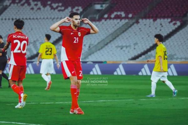 Timnas Indonesia Libas Brunei di Laga Pembuka Piala AFF U-23, Jens Raven Cetak Enam Gol