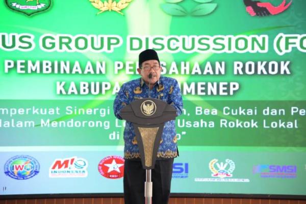Pemkab Sumenep Dorong Legalitas Usaha Rokok Lokal Lewat FGD
