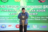 Pemkab Sumenep Dorong Legalitas Usaha Rokok Lokal Lewat FGD
