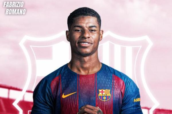 Marcus Rashford Selangkah Lagi Gabung Barcelona