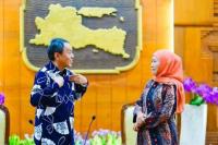Khofifah dan Konjen Jepang Sepakat Tingkatkan SDM dan Mitigasi Bencana