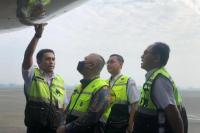 Pemerintah Lakukan Ramp Inspection Pesawat di Terminal 1C Soekarno-Hatta