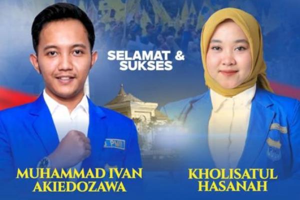 Edo-Lisa Resmi Pimpin PKC dan Kopri PMII Jawa Timur