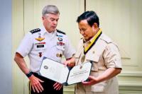 Komando Operasi Khusus AS Beri Medali Kehormatan ke Presiden Prabowo