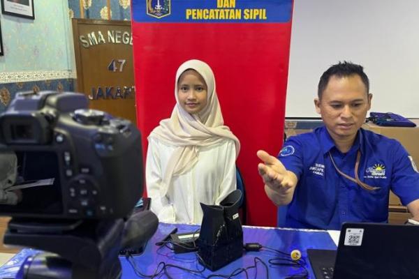 Pemkot Jaksel Jemput Bola Adminduk di SMAN 47 Jakarta