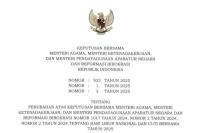 SKB Tiga Menteri Sudah Ditandatangani, 18 Agustus Resmi Cuti Bersama