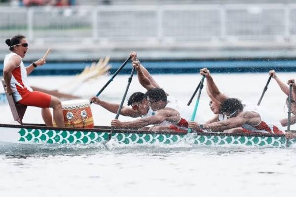 Top! Tim Perahu Naga Indonesia Rebut Lima Medali di TWG 2025