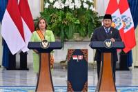 Indonesia-Peru Teken Deklarasi 50 Tahun Hubungan Diplomatik