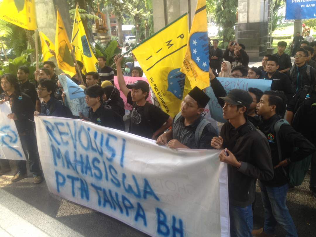 PMII Tuntut Rektor Universitas Brawijaya Beri Fasilitas Terbaik pada Mahasiswa