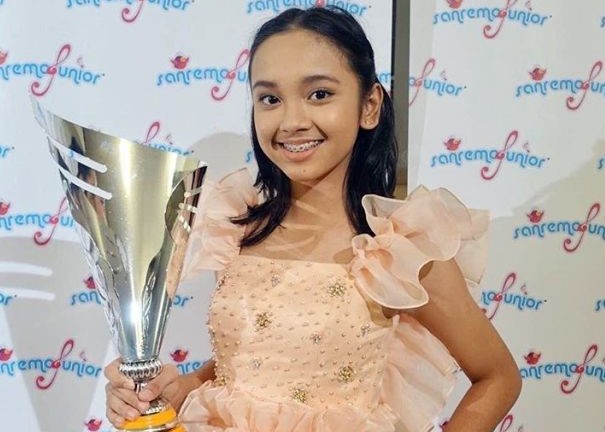Wakili Indonesia, Lyodra Juara Festival Sanremo Junior di Italia